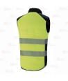 Chaleco Alta Visibilidad SoftShell triple lámina y bandas reflectantes segmentadas