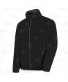 Chaqueta de forro polar económica color  negro