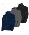 Chaqueta de forro polar económica color azul marino