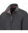 Cazadora Softshell de triple capa color gris oscuro