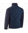 Cazadora Softshell acolchada de triple capa color marino