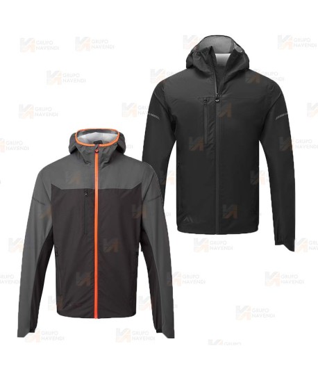 Chaqueta impermeable plegable