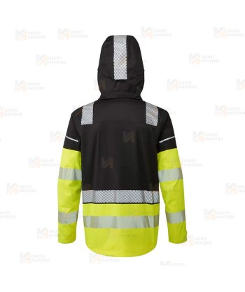 Chubasquero con chaleco desmontable Hi-Vis 3 en 1
