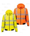Cazadora piloto de alta visibilidad, impermeable y transpirable