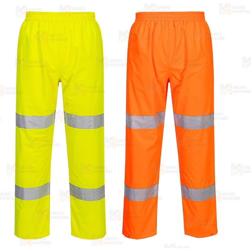 Pantalón impermeable y transpirable de alta visibilidad