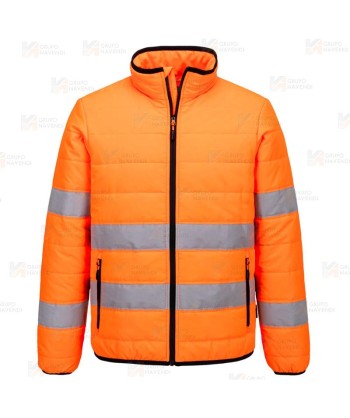 Chaqueta de alta visibilidad acolchada