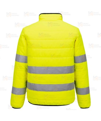 Chaqueta de alta visibilidad acolchada