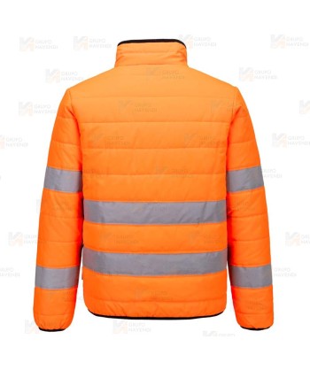 Chaqueta de alta visibilidad acolchada