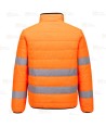 Chaqueta de alta visibilidad acolchada