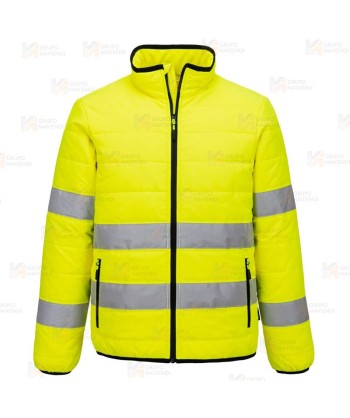 Chaqueta de alta visibilidad acolchada