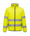 Chaqueta de alta visibilidad acolchada