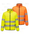 Chaqueta de alta visibilidad acolchada