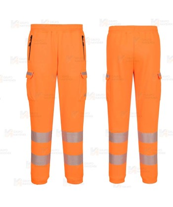 Pantalón Jogger de alta visibilidad con tejido elástico