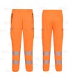 Pantalón Jogger de alta visibilidad con tejido elástico