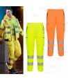 Pantalón Jogger de alta visibilidad con tejido elástico