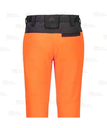 Pantalón ajustado, bicolor, ecológico en alta visibilidad
