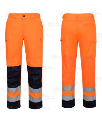 Pantalón de alta visibilidad transpirable para altas temperaturas