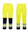 Pantalón de alta visibilidad transpirable para altas temperaturas