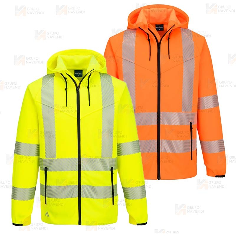 Sudadera con capucha KX3 Sport Hi-Vis Zipped