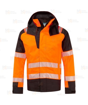 Cazadora ignífuga Modaflame de alta visibilidad, multinorma, impermeable, con forro térmico