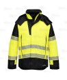 Cazadora ignífuga Modaflame de alta visibilidad, multinorma, impermeable, con forro térmico