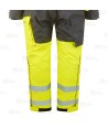 Buzo ignífugo Modaflame de alta visibilidad, multinorma, impermeable, con forro térmico