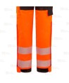 Pantalón ignífugo Modaflame de alta visibilidad, multinorma, impermeable, con forro térmico