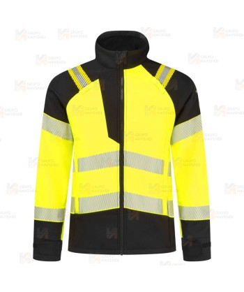 Cazadora softshell ignífugo Modaflame de alta visibilidad y multinorma