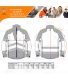Cazadora softshell ignífugo Modaflame de alta visibilidad y multinorma