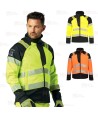 Cazadora softshell ignífugo Modaflame de alta visibilidad y multinorma