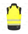 Chaleco softshell ignífugo Modaflame de alta visibilidad y multinorma