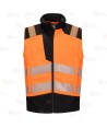 Chaleco softshell ignífugo Modaflame de alta visibilidad y multinorma