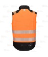Chaleco softshell ignífugo Modaflame de alta visibilidad y multinorma