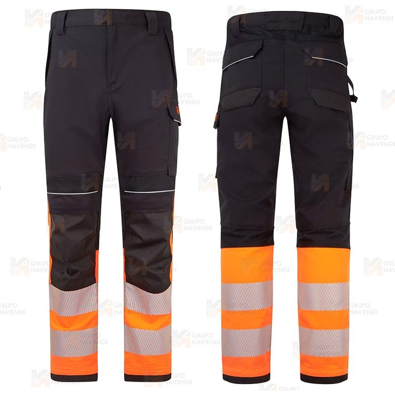 Pantalón ignífugo Modaflame de alta visibilidad y multinorma