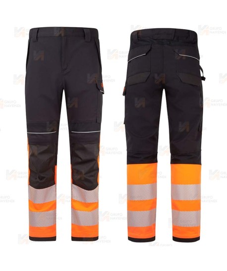 Pantalón ignífugo Modaflame de alta visibilidad y multinorma