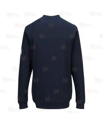 Sudadera ignífuga modacrílica, antiestática y anti arco (ARC 2) para mujer