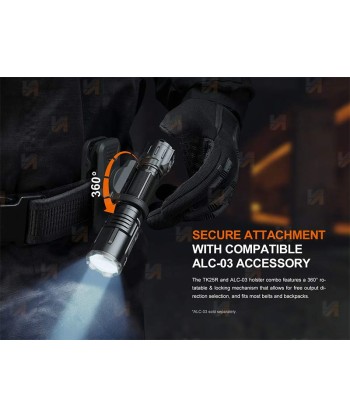 Linterna táctica profesional TK25R de Fenix  (3.600 lúmenes)