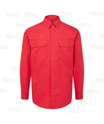 Camisa ignífuga y con protección química tipo 6