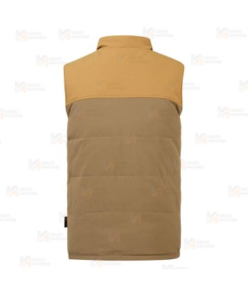 Chaleco reversible de trabajo con forro y resistente al agua
