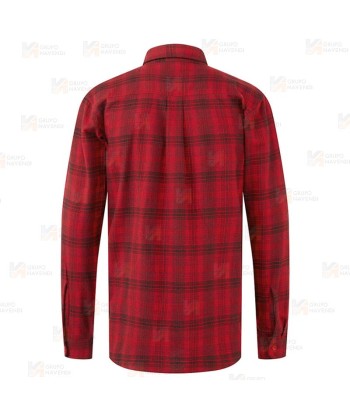 Camisa de cuadros de algodón