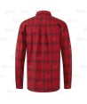 Camisa de cuadros de algodón