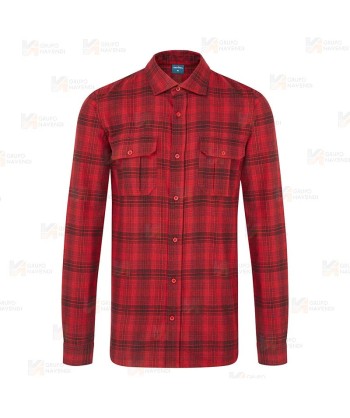 Camisa de cuadros de algodón