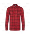 Camisa de cuadros de algodón