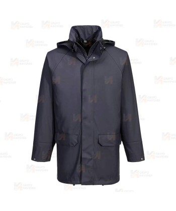 Parka ligera especial con protección química para la lluvia