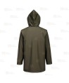 Parka ligera especial con protección química para la lluvia