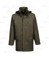Parka ligera especial con protección química para la lluvia