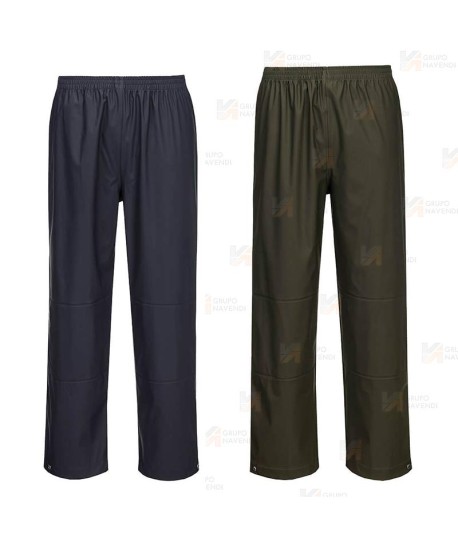 Pantalones ligeros especial con protección química para la lluvia