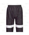 Cubrepantalón transpirable con cintas reflectantes y membrana TPU