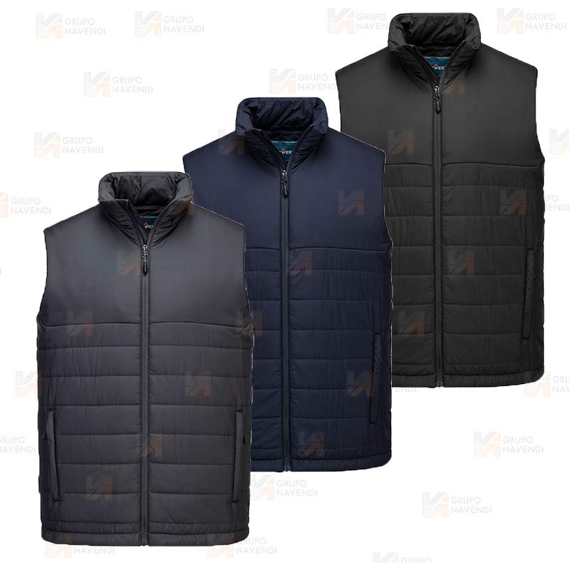 Chaleco ligero tipo plumas acolchado