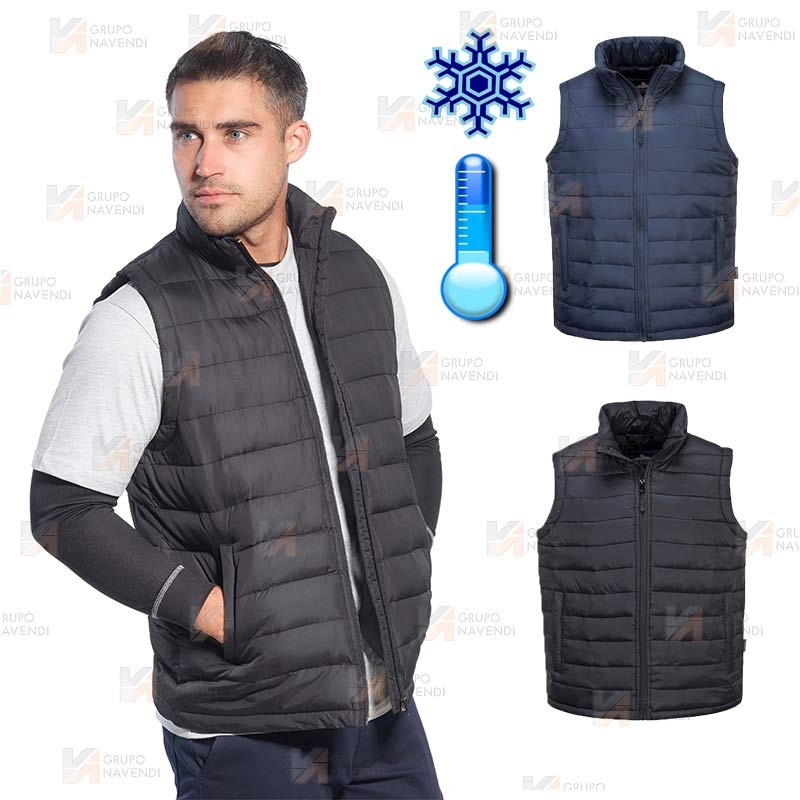 Chaleco tipo plumas ultraligero con forro Insulatex